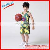 Hot Selling Custom Cheap Kids Basketball Jerseys thumbnail-2