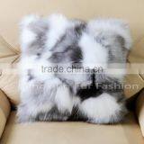 CX-D-33 Genuine Fox Fur Cushion Covers / Pillows thumbnail-4