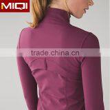 Women's Fitness Apparel High Quality Fitness Clothing Women Jacket With Hoodie thumbnail-2