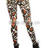 MGOO Custom Made Sublimation Print Leggings For Ladies Sportwear Yoga Leggings High Waist Polyester Spandex thumbnail-6