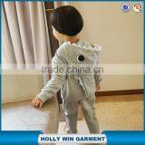 Super Adorable Dinosaur Kid Zip Sweater Boy Children Clothing Sets Wholesale China