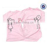 Intriguing Couple Printing t Shirt for Couples thumbnail-4