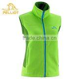 OEM Custom Logo Promotional Polar Fleece Vest With Two Pockets thumbnail-5
