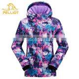 OEM ODM Service Professional Waterptoof Windproof Ski Jacket Winter Woman thumbnail-2