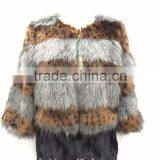 2016 Autumn Winter New Design Woman Fox Fur Jackets Ladies Fake Fur Coat Casual Winter Jackets thumbnail-2