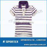 Fashion Stripe Goft Shirt / Customized Polo Shirt thumbnail-1