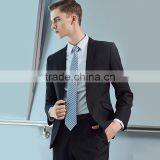 OEM Wholesales Office Men Wear Uniform Black Fashion Mens Suits thumbnail-3
