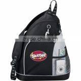 Twister Sling Backpack - Has Zippered Main Compartment With Interior Media Pocket and Comes With Your Logo. thumbnail-2