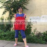 Mom And Me Outfits Mother And Daughter Matching Clothing Sets 4th Of July Boutique Clothes Sets USA Holidays Tops And Leggings thumbnail-1