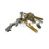 2016 New Arrival 8 In 1 Stainless Key Ring Hanging Buckle Multifunctional Tool Outdoor Survive Hot Sale thumbnail-4