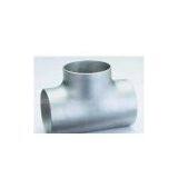 201 Sliver Stainless Butt Welding Steel Equal Tee for Linepipe thumbnail-1