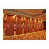 Red Carpet Finish Temporary Office Walls For KTVs 800 - 1230MM