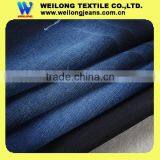 High Quality Best Price Cotton Polyester Stretch Slub Bull Denim Fabric for Girls' Jeans and Shorts thumbnail-5