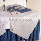 Wholesale Customized Fancy Square Ruffled Table Skirt thumbnail-2