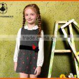 Hot Sale Girls Cotton Twinset Dress and Blouse thumbnail-2