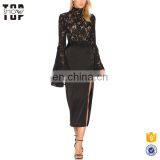 Oem Product One Piece Bodysuit Women Cotton Mesh Trim Lace Bodysuit Tops thumbnail-4