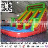 China Inflatable Dry Slide for Amusement Park for Kids ,EN14960