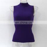 2015 Simple Style Seamless Vest Half High Collar and Sleeveless Clothing thumbnail-1