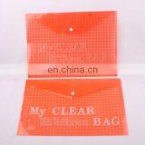 Plastic Clear Pvc Waterproof Document File Bag