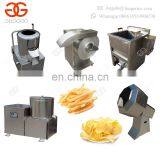 Semi-Automatic Sweet Potato Sticks French Fries Maker Machinery Small Scale Potato Chips Making Machine thumbnail-2