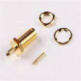 Gold Plated Hexagonal RF Coaxial SMA Connector for Rg58 086 316 Cable thumbnail-1