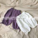 2020 Long Line Loose Pant Boys and Girls Wide Leg Pant For Uniset thumbnail-1