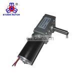 ETONM 12V Electrical DC Worm Gear Motor 54 RPM High Speed With Metal Geared Box Reducer Output Shaft 8mm thumbnail-5