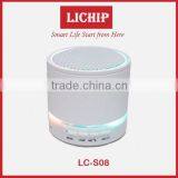 S08 Manual Portable Mini Bluetooth Speaker With Usb Charger