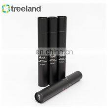 Black Cardboard Poster Tube Round Packaging Postal Mailing Tube With Silver Stamping thumbnail-1