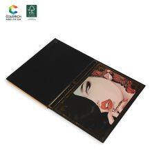 Customized Empty Gift Box Makeup Set Carved Matte Shimmer Empty Magnetic Eyeshadow Palette Book Eyeshadow and Contour Pallets thumbnail-3