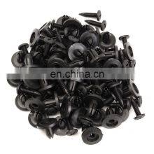 50Pcs Auto Bumper Fastener 6Mm Hole Rivet Retainer Push Engine Cover Car Plastic Rivets Door Trim Panel Clip Fasteners thumbnail-2