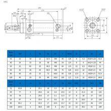air cylinder dnc-63-500-ppv-a