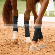 Reasonable Price Customized Flannel Four Equestrian Black Leg Cool Horse Sport Boot thumbnail-5