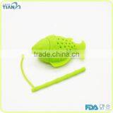 China Supplier Non-Toxic FDA/LFGB Approved Colored Silicone Tea Infuser thumbnail-3