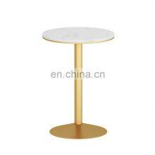 New Model Modern Stainless Steel White Coffee Tea Table Living Room Furniture Design Marble Top Coffee Table thumbnail-4