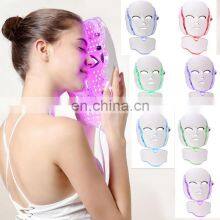 Facial Skin Beauty Therapy 7 Colors Led Photon Mask Wireless Portable Led Facial Mask for Home Use thumbnail-2