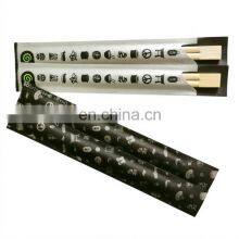 Personalized Packed Disposable Bamboo Logo Chopsticks