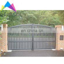 Aluminium Fence System Aluminum Profile Price 2020 New Design Custom Garden Residential Aluminium Gates Fence Profile thumbnail-5
