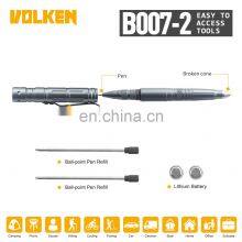 High Quality Outdoor Multi-functional Defensive Equipment Defensive Equipment Tactical Pen With Lamp Tools thumbnail-2