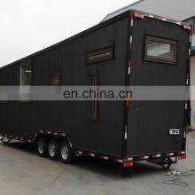 Movable Mobile Portable Modular Homes Field Site Office Trailer Tiny House On Wheels For Sal thumbnail-5