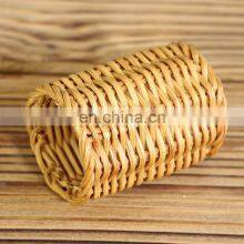 Collection Of Rattan Napkin Rings in Oval Shape Cheap Wholesale Tableware Set Napkin Holder Rings Wovenmade in Vietnam thumbnail-3