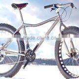 Titanium Fat Bike Frame Snow Bike Frame 26er x 4.8 Tire Fat Bike thumbnail-2