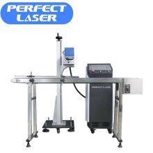 Perfect Laser CO2 Wood Leather PVC Plastic Bottle Laser Marking Engraving Machine for Production Line thumbnail-4