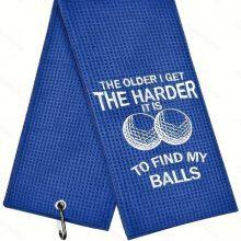 Waffle Golf Towel thumbnail-4