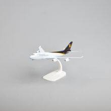 20cm B747 UPS With Wheels Metal Aircraft Plane Model Gift thumbnail-2