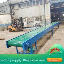 Corn Cargo Transport Conveyor, Vegetable Sorting and Packaging Conveyor, 10-meter Fertilizer Lifting Belt Conveyor thumbnail-2