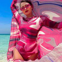 Modest Activewear Swimwear Burkini Set Full Coverage Swimwear thumbnail-4