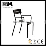 Aluminum Cafe Arm Chair Replica Fermob Luxembourg Chair