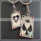2015 Promotional Gifts Custom Metal Keychain With Couple Keychain