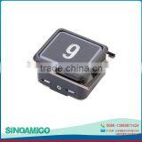 China's Low Price Good Quality Elevator Push Button AK-9,elevator Push Button